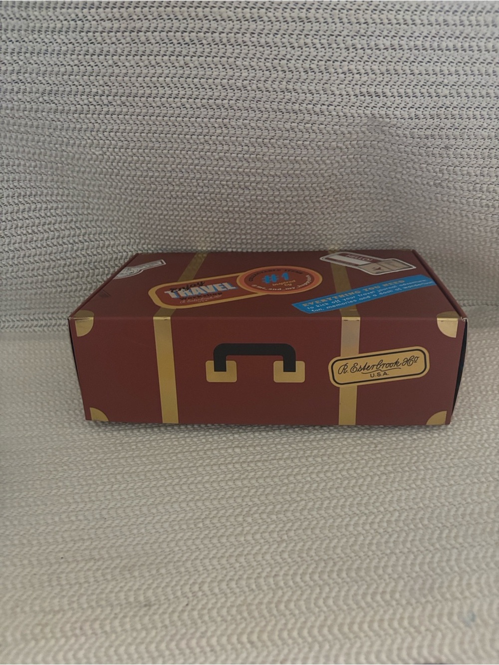 Esterbrook Travel Journal Workshop Kit Complete w/ Leather Journal, Stamps, Ink